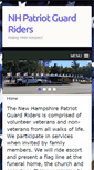 Mobile Screenshot of nhpatriotguard.org